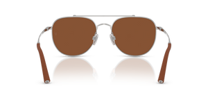 Oliver Peoples R-10 with Silver frame and Orange lenses - image 5