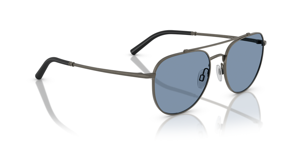 Oliver Peoples R-10 con montatura Grigio peltro e lenti  Blu - L'immagine 3