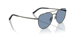 Oliver Peoples R-10 con montatura Grigio peltro e lenti  Blu - L'immagine 3