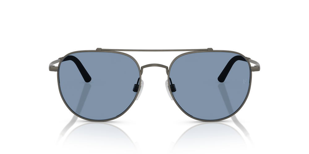 Oliver Peoples R-10 con montatura Grigio peltro e lenti  Blu - L'immagine 2