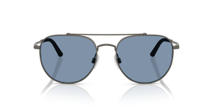 Oliver Peoples R-10 con montatura Grigio peltro e lenti  Blu - L'immagine 2
