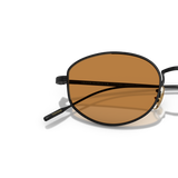 Sie Oliver Peoples Estra mit Matt Schwarz Gestell und Braun Gläsern - Variant