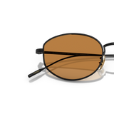 Sie Oliver Peoples Estra mit Matt Schwarz Gestell und Braun Gläsern - Variant