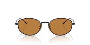 Oliver Peoples Estra con montatura Nero Opaco e lenti  Marrone - L'immagine 2