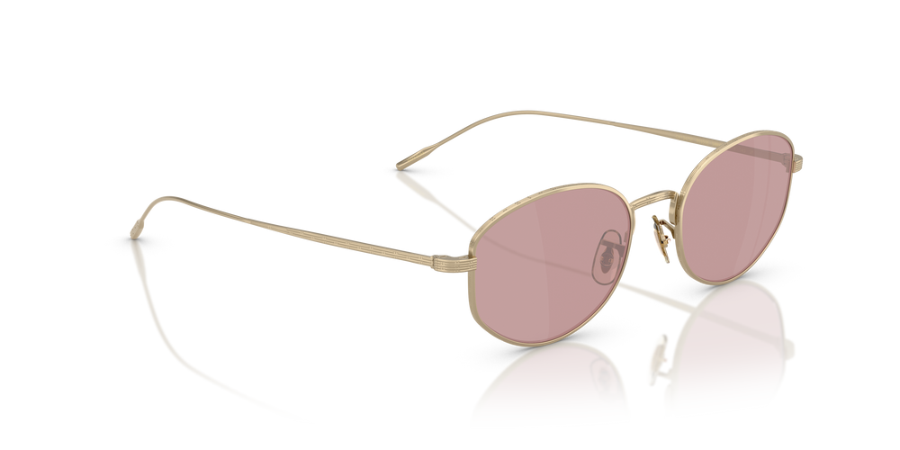 Sie Oliver Peoples Estra mit Weichgold Gestell und Violett Gläsern - Bild 3