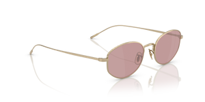 Sie Oliver Peoples Estra mit Weichgold Gestell und Violett Gläsern - Bild 3