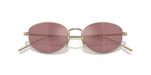 Oliver Peoples Estra with Soft Gold frame and Violet lenses - image 6