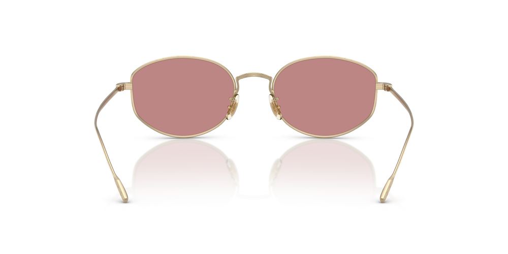 Sie Oliver Peoples Estra mit Weichgold Gestell und Violett Gläsern - Das Bild 5