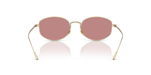 Sie Oliver Peoples Estra mit Weichgold Gestell und Violett Gläsern - Das Bild 5