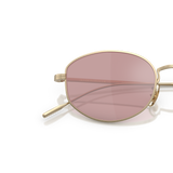Sie Oliver Peoples Estra mit Weichgold Gestell und Violett Gläsern - Variant