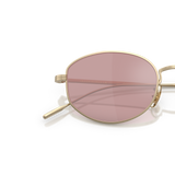 Sie Oliver Peoples Estra mit Weichgold Gestell und Violett Gläsern - Variant