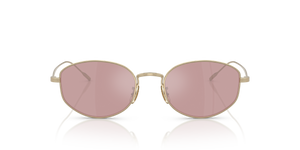 Oliver Peoples Estra with Soft Gold frame and Violet lenses - image 2