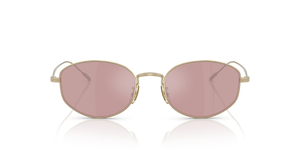 Sie Oliver Peoples Estra mit Weichgold Gestell und Violett Gläsern - Das Bild 2