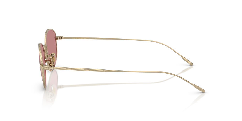Sie Oliver Peoples Estra mit Weichgold Gestell und Violett Gläsern - Das Bild 4