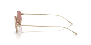 Sie Oliver Peoples Estra mit Weichgold Gestell und Violett Gläsern - Bild 4