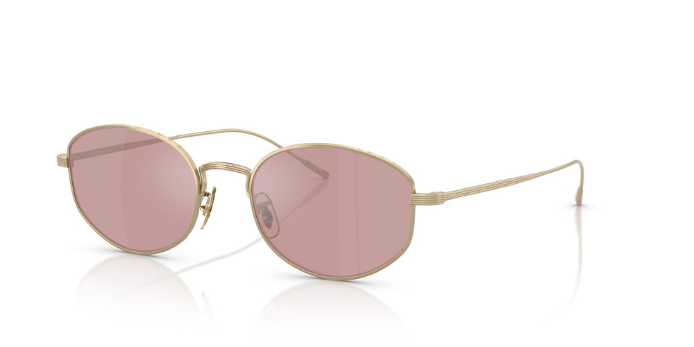 Oliver Peoples Estra with Soft Gold frame and Violet lenses - Image 4