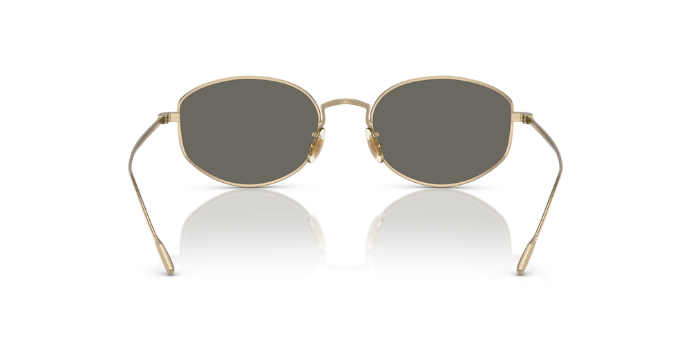 Oliver Peoples Estra con montatura Oro tenue e lenti  Grigio - L'immagine 5
