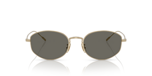 Oliver Peoples Estra con montura Dorado suave y lentes Gris - imagen 2