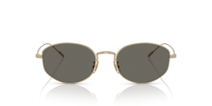 Oliver Peoples Estra con montatura Oro tenue e lenti  Grigio - L'immagine 2