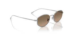 Sie Oliver Peoples Estra mit Silber Gestell und Braun Gläsern - bild 3
