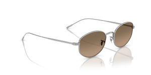 Oliver Peoples Estra with Silver frame and Brown lenses - Image 3