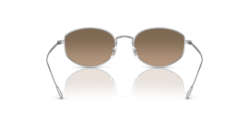 Oliver Peoples Estra avec une monture Argent et des verres Brun - image 5