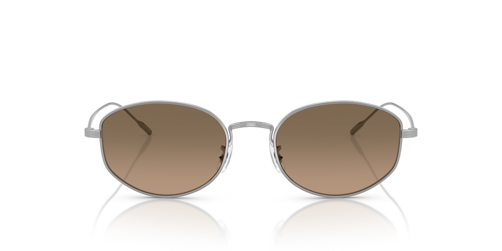 Oliver Peoples Estra with Silver frame and Brown lenses - Image 2
