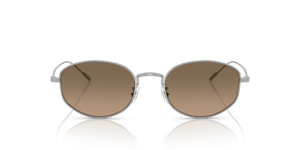 Oliver Peoples Estra with Silver frame and Brown lenses - Image 2