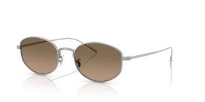 Oliver Peoples Estra with Silver frame and Brown lenses - Image 1
