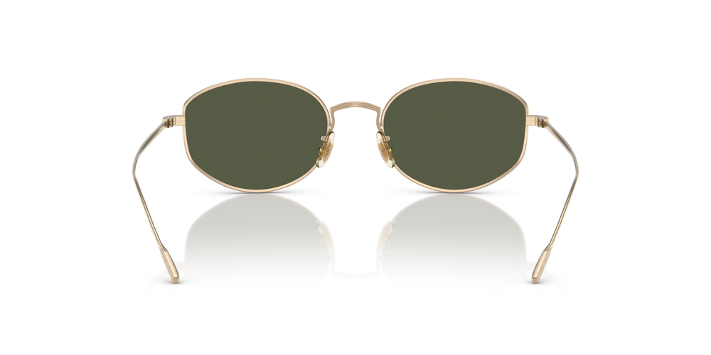 Oliver Peoples Estra con montatura Oro e lenti  Verde - L'immagine 5