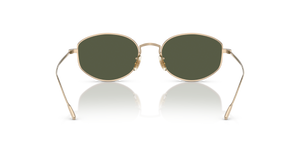 Oliver Peoples Estra con montatura Oro e lenti  Verde - L'immagine 5