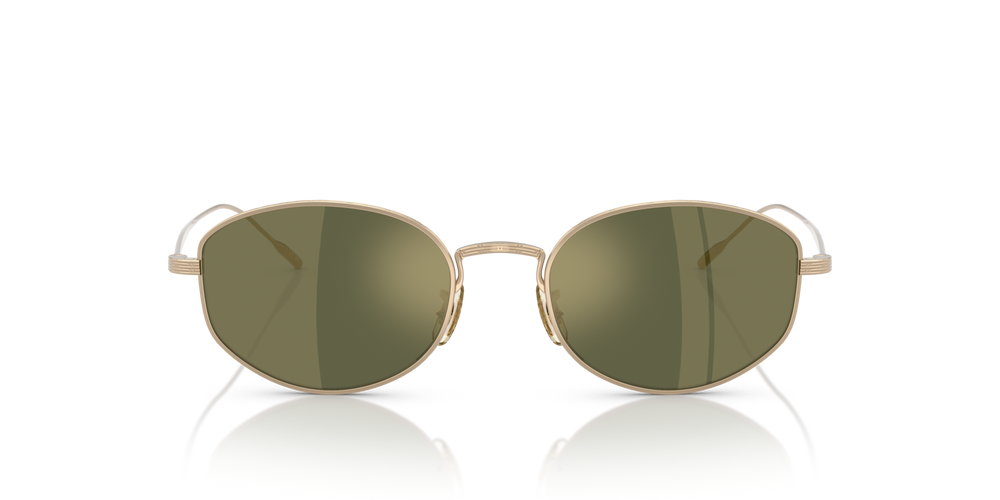 Oliver Peoples Estra with Gold frame and Green lenses - image 2
