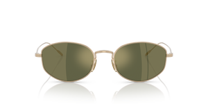 Oliver Peoples Estra with Gold frame and Green lenses - image 2