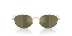 Oliver Peoples Estra with Gold frame and Green lenses - image 2