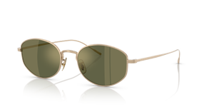 Oliver Peoples Estra with Gold frame and Green lenses - Image 1