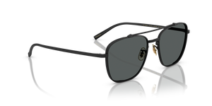 Sie Oliver Peoples Avison mit Matt Schwarz Gestell und Grau Gläsern - Bild 3