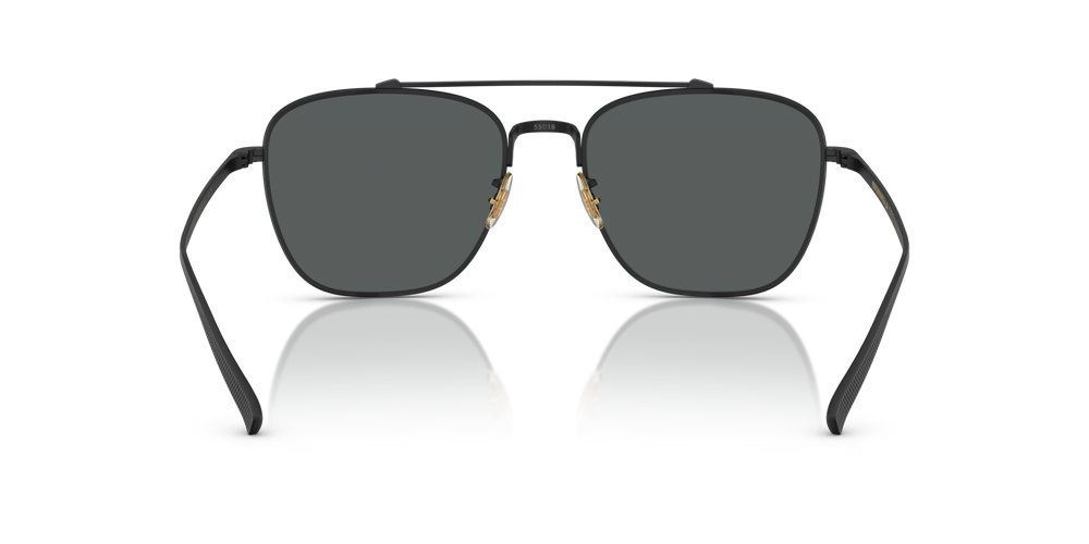 Oliver Peoples Avison avec une monture Noir mat et des verres Gris - image 5