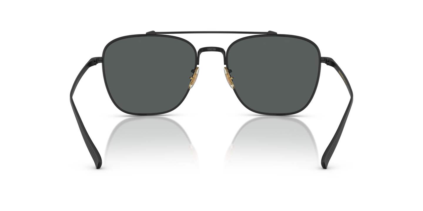 Oliver Peoples Avison con montatura Nero Opaco e lenti  Grigio - Immagine Naselli