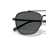 Oliver Peoples Avison avec une monture Noir mat et des verres Gris - Variant