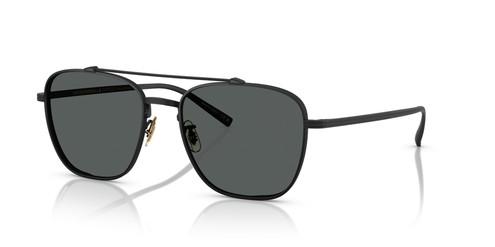 Oliver Peoples Avison avec une monture Noir mat et des verres Gris - image 5