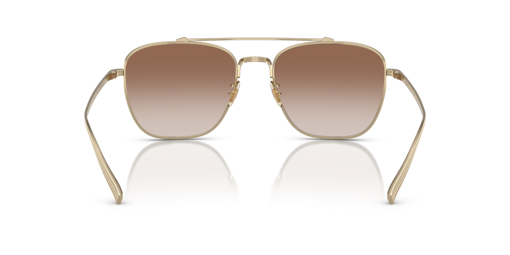 Oliver Peoples Avison con montatura Oro tenue e lenti  Marrone - immagine 5