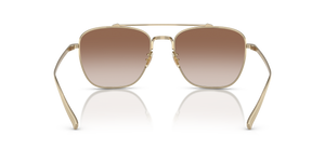Oliver Peoples Avison con montatura Oro tenue e lenti  Marrone - immagine 5