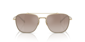 Oliver Peoples Avison con montatura Oro tenue e lenti  Marrone - immagine 2