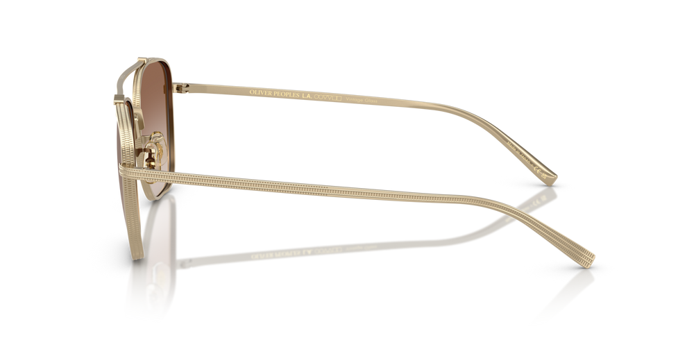 Oliver Peoples Avison con montatura Oro tenue e lenti  Marrone - immagine 4
