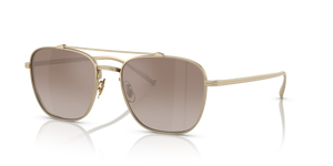 Oliver Peoples Avison con montatura Oro tenue e lenti  Marrone - immagine 1