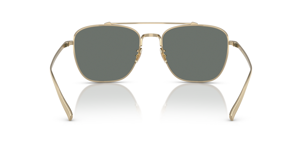 Oliver Peoples Avison avec une monture Or pâle et des verres Bleu - image 5