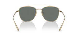 Oliver Peoples Avison avec une monture Or pâle et des verres Bleu - image 5