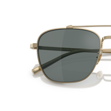 Oliver Peoples Avison avec une monture Or pâle et des verres Bleu - Variant