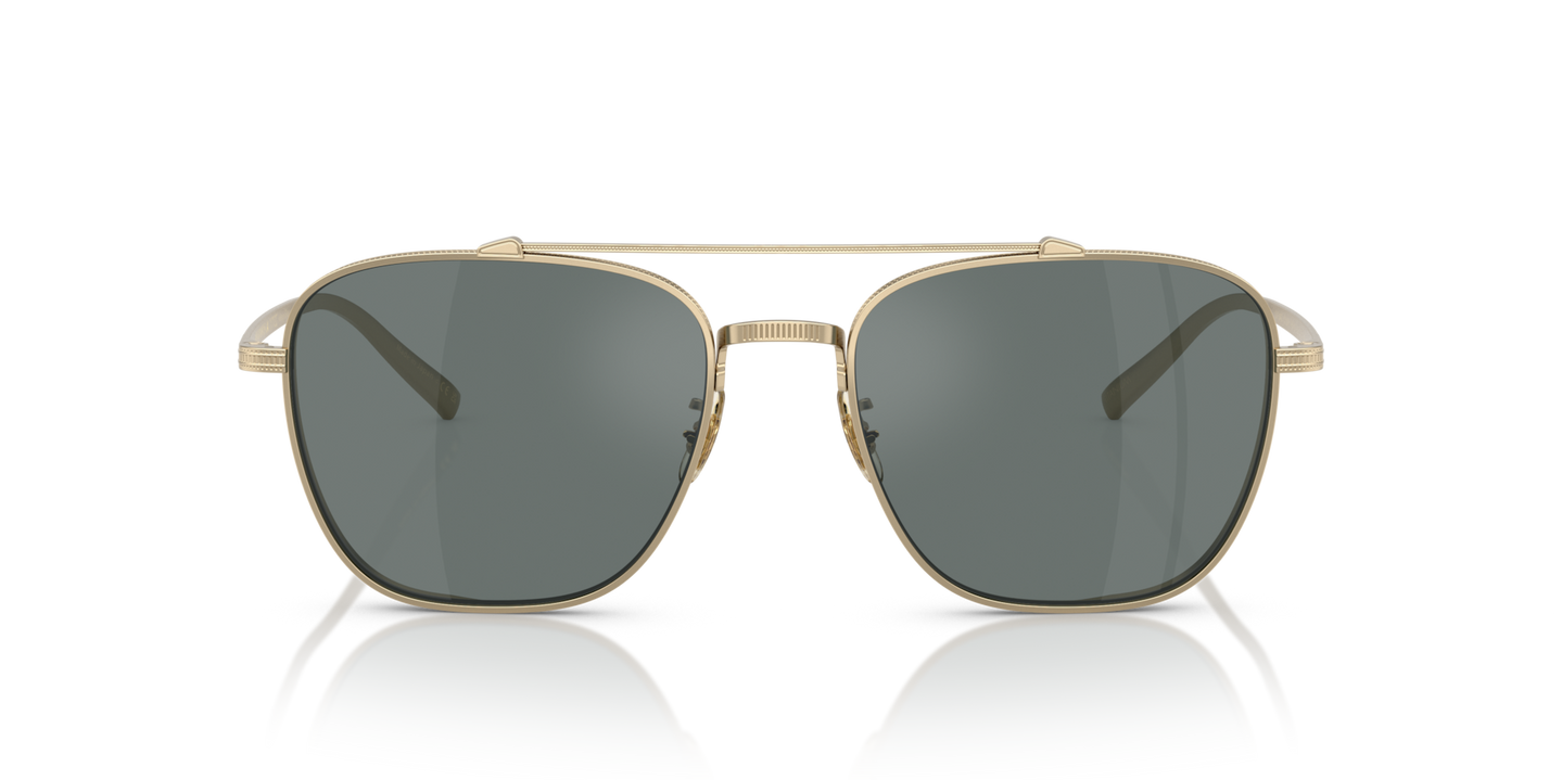 Oliver Peoples Avison with Soft Gold frame and Blue lenses - Image Material