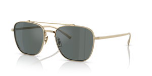 Oliver Peoples Avison with Soft Gold frame and Blue lenses - Image 1